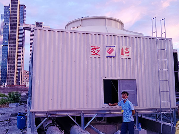 横流方形冷却塔100...